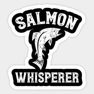 Salmon whisperer Sticker